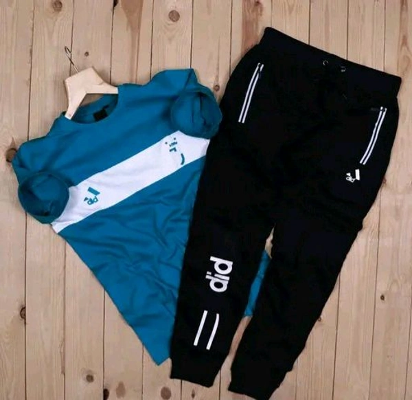 Men's Cotton T-shirt and Track Pant Combo – Perfect for Casual Wear - XXL