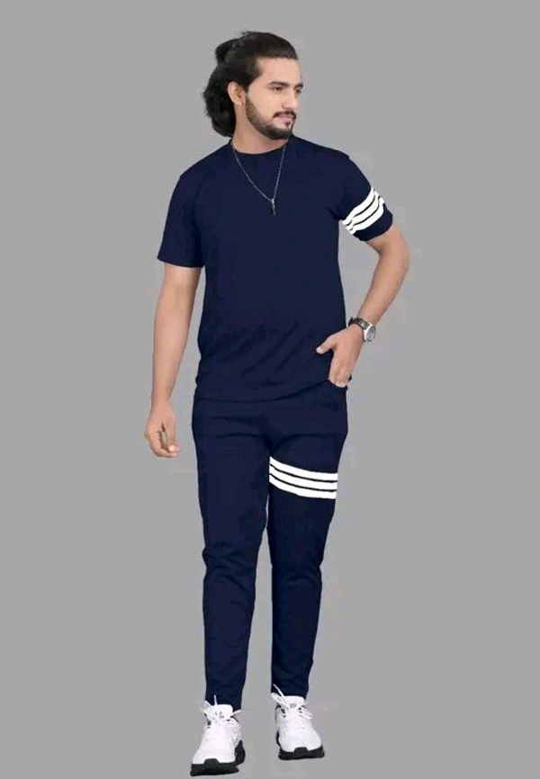 Solid Men Tracksuit – Perfect Fit for Casual and Active Wear - XL