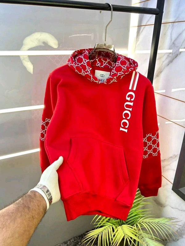 GUCCI Gucci Kids GG Pattern Hoodie | Premium Hooded Winter Sweatshirt - XXXL