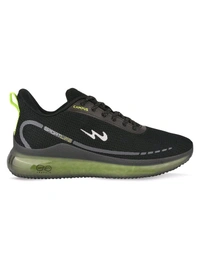 Campus Sensor Black Men's Running Shoes  - UK8