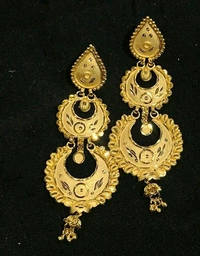 One Gram Gold Plated Jhumkas for Women | Elegant Party Wear Earrings