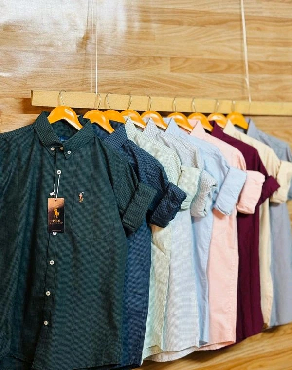 Unit's  Shirt Regular Fit Checkd Formal Shirt (Pack Of 4) - XL