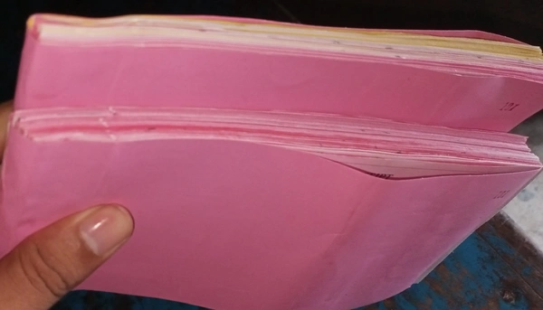 MONEY OF RECEIPT 🧾 BOOK 📚 QUANTITY -2 SHEETS ( 100 WHITE 100 Hot Pink ) Package 📦  - Carissma