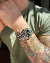ROLAX OYSTER - ✨ GMT -MASTER PERPETUAL - 10AAA JAPAN EDITION  - Brown