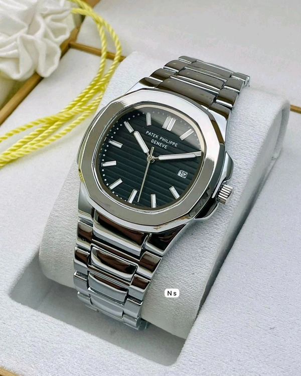 Patek Phillip Silver Oak Ridge ⌚
