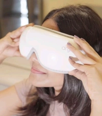 5 Modes Eye 👀 Massager, With Vegan Leather & Useful For Head As Well 