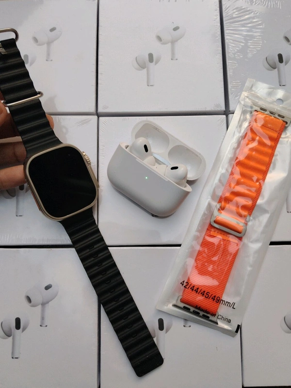 ULTRA 2 WATCH ➕ AIRPODS PRO 2ND GEN ➕ ALPINE STRAP Free ✴️💤