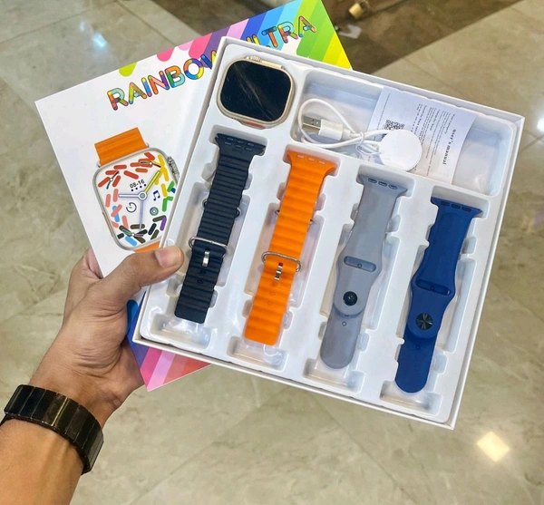 Ultra 2 Watch Rainbow 🌈 Edition + 4 Straps Free