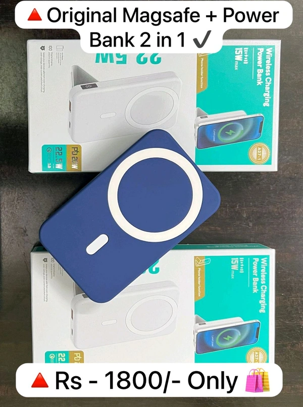 5000MAH ORIGINAL MAGSAFE + POWER BANK 🧿
