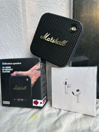 Marshall Wellen Handy Speaker + Free Airpods✨✨