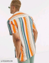 Pretty Glamorous Men Shirts*Fabric: RayonSleeve Length: Short SleevesPattern: Product DependentNet Quantity (N): 1Sizes:S (Chest Size: 36 in, Length Size: 28.5 in) M (Chest Size: 38 in, Length Size: 29 in) L (Chest Size: 40 in, Length Size: 29.5 in) XL (Chest Size: 42 in, Length Size: 30 in) XXL (Chest Size: 44 in, Length Size: 30.5 in) Dispatch: 1 Day*Proof of Safe D