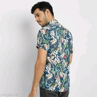 Pretty Glamorous Men Shirts*Fabric: RayonSleeve Length: Short SleevesPattern: Product DependentNet Quantity (N): 1Sizes:S (Chest Size: 36 in, Length Size: 28.5 in) M (Chest Size: 38 in, Length Size: 29 in) L (Chest Size: 40 in, Length Size: 29.5 in) XL (Chest Size: 42 in, Length Size: 30 in) XXL (Chest Size: 44 in, Length Size: 30.5 in) Dispatch: 1 Day*Proof of Safe D
