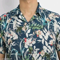Pretty Glamorous Men Shirts*Fabric: RayonSleeve Length: Short SleevesPattern: Product DependentNet Quantity (N): 1Sizes:S (Chest Size: 36 in, Length Size: 28.5 in) M (Chest Size: 38 in, Length Size: 29 in) L (Chest Size: 40 in, Length Size: 29.5 in) XL (Chest Size: 42 in, Length Size: 30 in) XXL (Chest Size: 44 in, Length Size: 30.5 in) Dispatch: 1 Day*Proof of Safe D