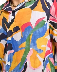Pretty Glamorous Men Shirts*Fabric: RayonSleeve Length: Short SleevesPattern: Product DependentNet Quantity (N): 1Sizes:S (Chest Size: 36 in, Length Size: 28.5 in) M (Chest Size: 38 in, Length Size: 29 in) L (Chest Size: 40 in, Length Size: 29.5 in) XL (Chest Size: 42 in, Length Size: 30 in) XXL (Chest Size: 44 in, Length Size: 30.5 in) Dispatch: 1 Day*Proof of Safe D