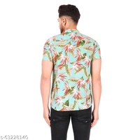 Pretty Glamorous Men Shirts*Fabric: RayonSleeve Length: Short SleevesPattern: Product DependentNet Quantity (N): 1Sizes:S (Chest Size: 36 in, Length Size: 28.5 in) M (Chest Size: 38 in, Length Size: 29 in) L (Chest Size: 40 in, Length Size: 29.5 in) XL (Chest Size: 42 in, Length Size: 30 in) XXL (Chest Size: 44 in, Length Size: 30.5 in) Dispatch: 1 Day*Proof of Safe D