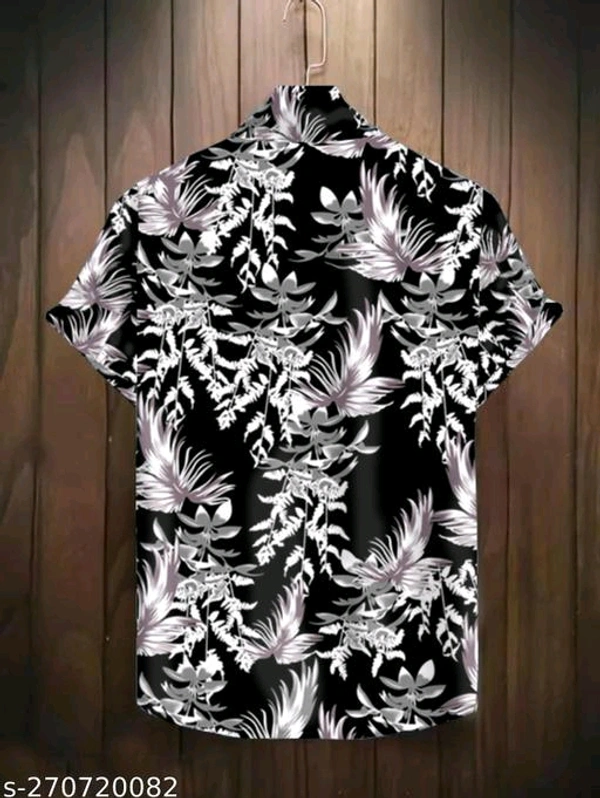 Classy Retro Men Shirts*Fabric: LycraSleeve Length: Short SleevesPattern: PrintedNet Quantity (N): 1Sizes:S (Chest Size: 38 in, Length Size: 27.5 in) M (Chest Size: 40 in, Length Size: 28 in) L (Chest Size: 42 in, Length Size: 28.5 in) XL (Chest Size: 44 in, Length Size: 29 in) Dispatch: 1 Day*Proof of Safe Delivery! Click to know on Safety Standards of Delivery Partn