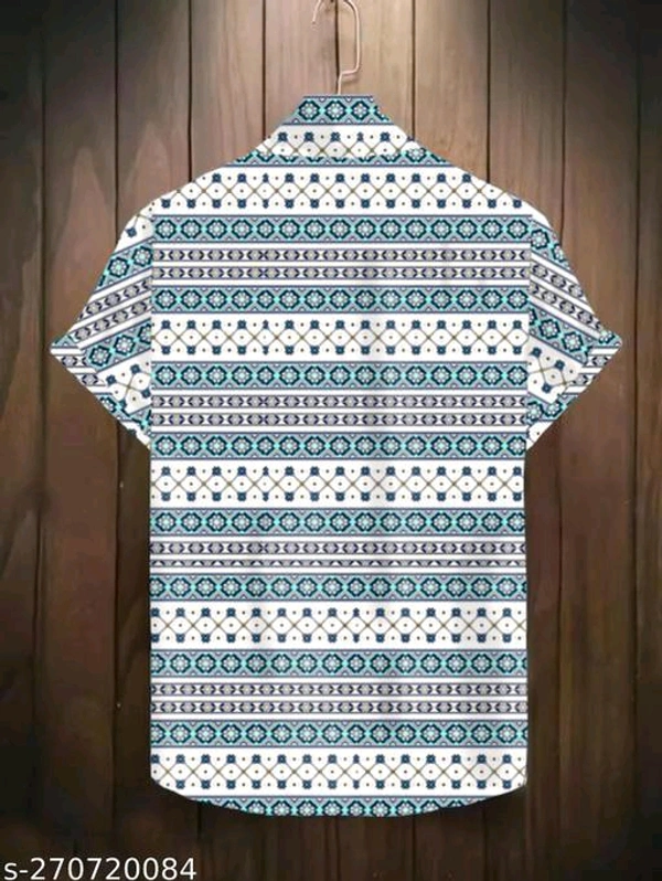 Classy Retro Men Shirts*Fabric: LycraSleeve Length: Short SleevesPattern: PrintedNet Quantity (N): 1Sizes:S (Chest Size: 38 in, Length Size: 27.5 in) M (Chest Size: 40 in, Length Size: 28 in) L (Chest Size: 42 in, Length Size: 28.5 in) XL (Chest Size: 44 in, Length Size: 29 in) Dispatch: 1 Day*Proof of Safe Delivery! Click to know on Safety Standards of Delivery Partner