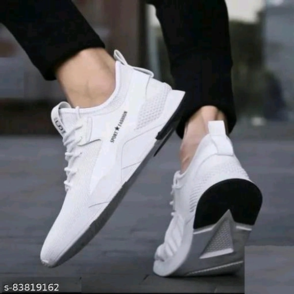 Modern Attractive Men Sports Shoes* Material: Mesh Sole Material:  Fastening & Back Detail: Lace-Up Pattern: Solid Multipack: 1 Sizes:  IND-7, IND-10, IND-6, IND-9, IND-8 Dispatch: 2-3 Days Easy Returns Available In Case Of Any Issue*Proof of Safe Delivery! Click to know on Safety Standards of Delivery Partners- https://ltl.sh/y_nZrAV3
