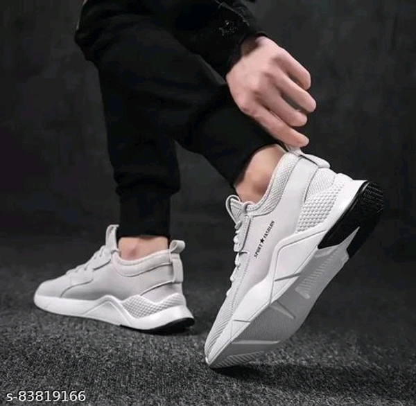 Modern Attractive Men Sports Shoes* Material: Mesh Sole Material:  Fastening & Back Detail: Lace-Up Pattern: Solid Multipack: 1 Sizes:  IND-7, IND-10, IND-6, IND-9, IND-8 Dispatch: 2-3 Days Easy Returns Available In Case Of Any Issue*Proof of Safe Delivery! Click to know on Safety Standards of Delivery Partners- https://ltl.sh/y_nZrAV3