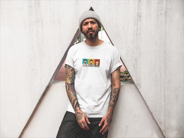 Printed t-shirt Bollywood style