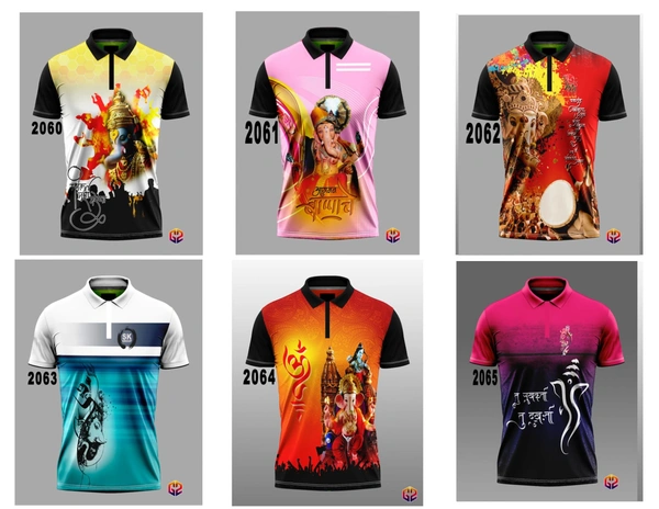 Printed Ganesh t-shirts S6 - M