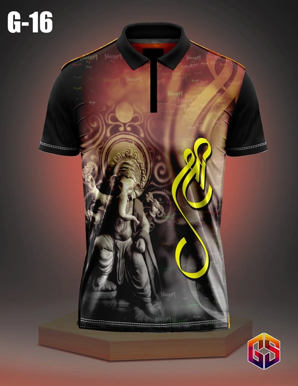 Printed Ganesh t-shirts S7 - L