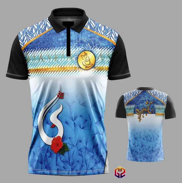 Printed Ganesh t-shirts S10 - Xl