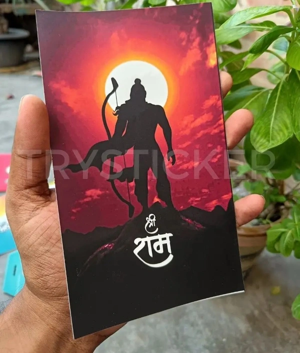 Shree Ram Mobile Skin ( Premium Mobile Skins )  - 1 Piece