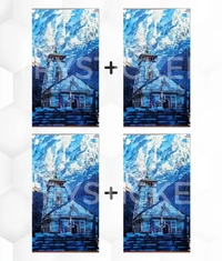 Kedarnath Mobile Skin ( Premium Mobile Skins )   - 2 Piece