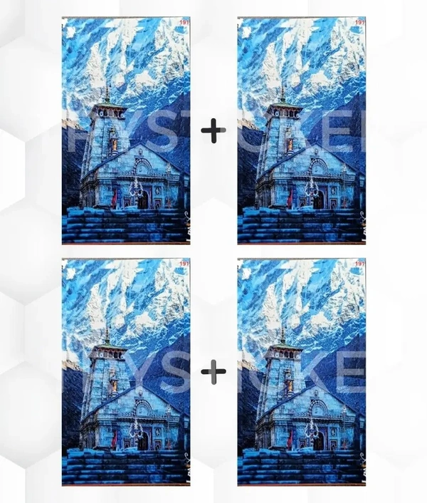 Kedarnath Mobile Skin ( Premium Mobile Skins )   - 2 Piece