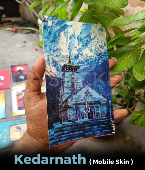 Kedarnath Mobile Skin ( Premium Mobile Skins )   - 2 Piece