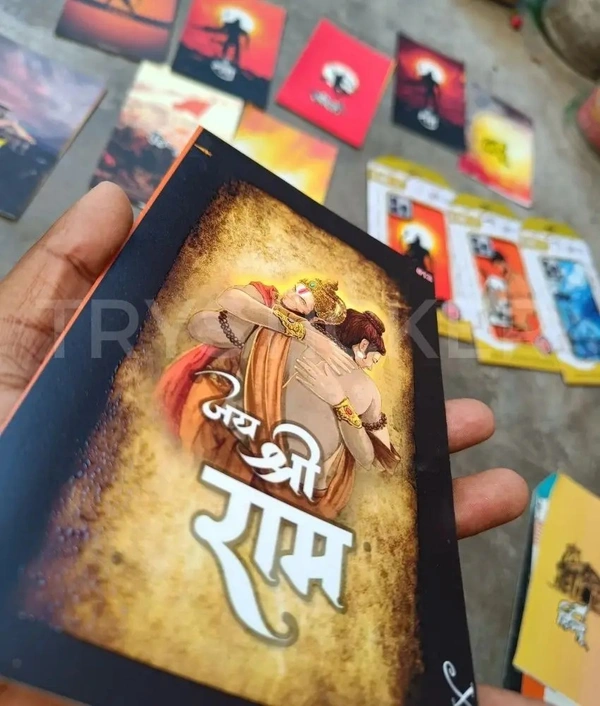 Hanuman Ji 3d Mobile Skin ( Premium Mobile Skins )  - 1 Piece