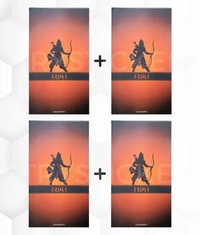 Shree Ram Mobile Skin ( Premium Mobile Skins ) - 4 Piece