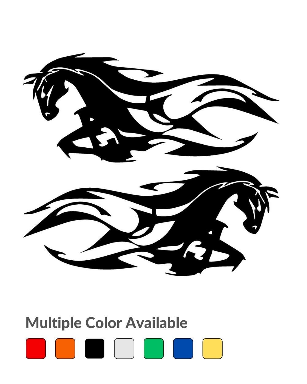 Create a stylized image of a horse riding a bike with strong contrasts  between black and white