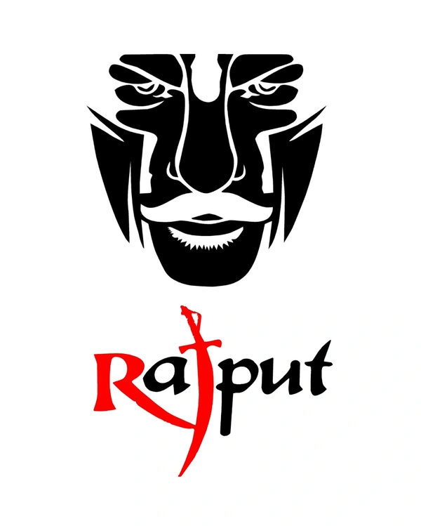 Parashuram Creative Vinyl Radium Sticker ( Black - Red color ) - 20cm X 20cm