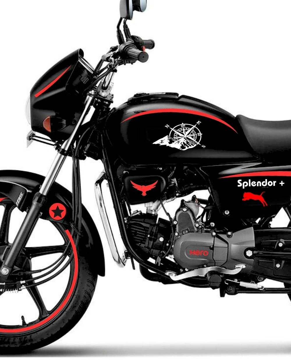 Hero Splendor Splendor Plus Modified 2019 Modified Hero Splendor