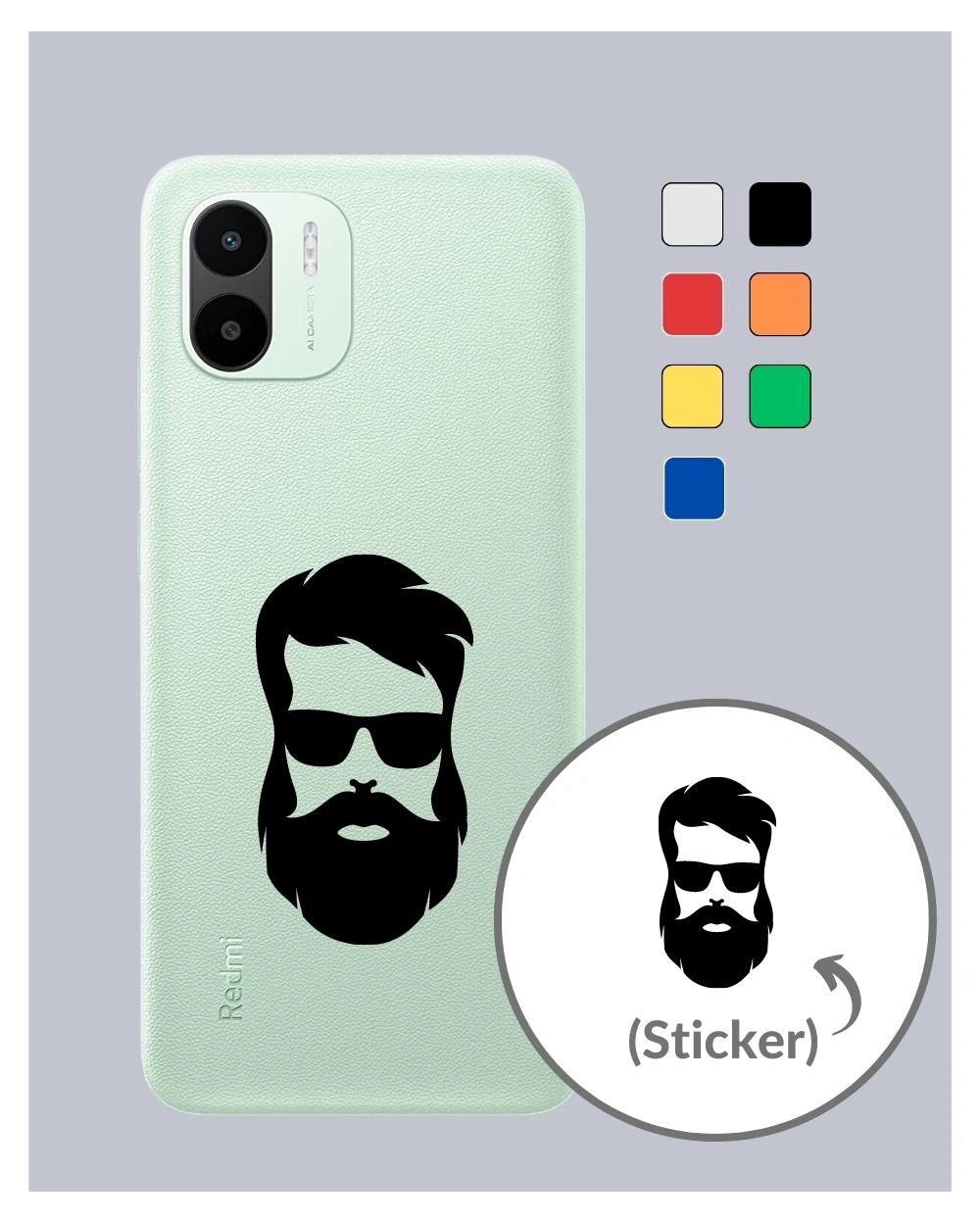 Facebook Mobile Cover Radium Art Modern Art Mobile Back Case For