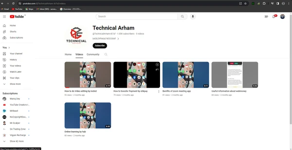 Technical Arham 1.5k Subscriber