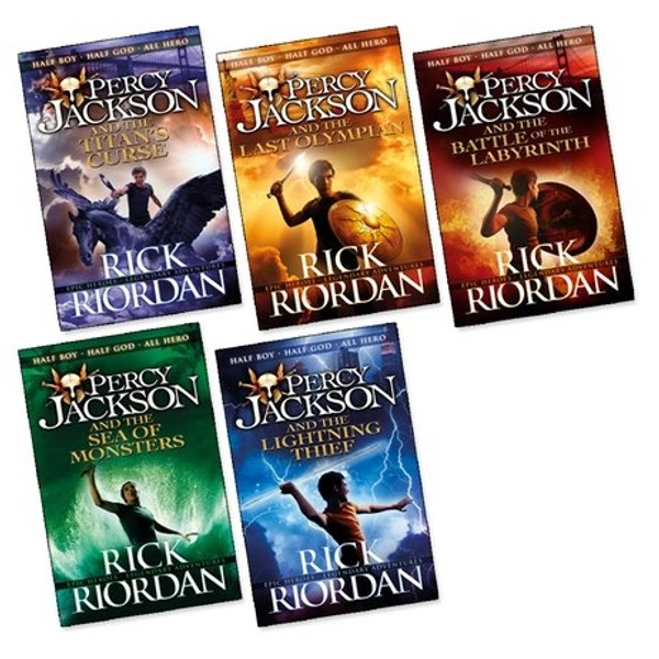 Percy Jackson Set Of 5
