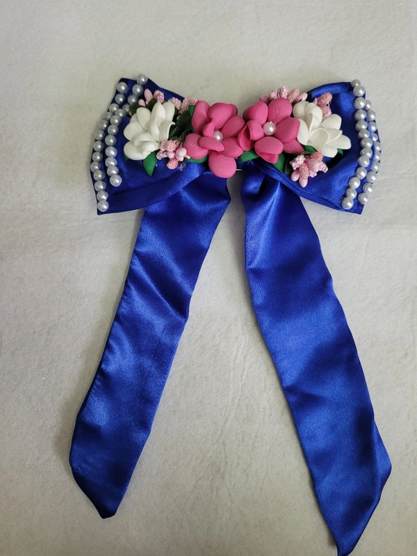 Bows and Scruchies - Blue