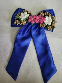 Bows and Scruchies - Blue