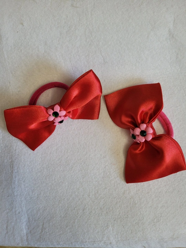 Handmade Bows Rubber Band