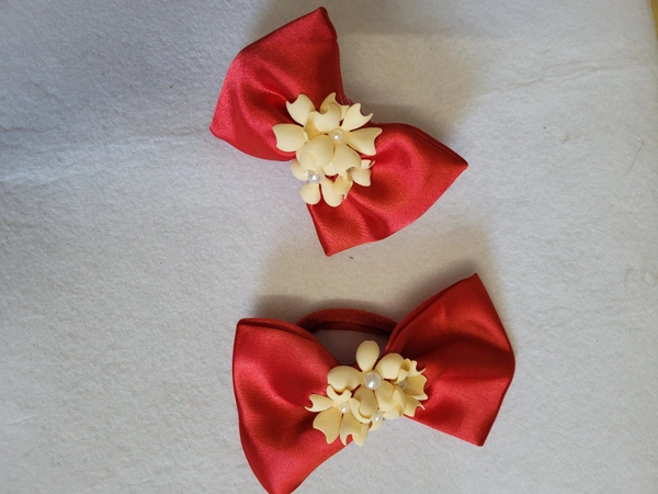 Handmade Bows Rubber Band