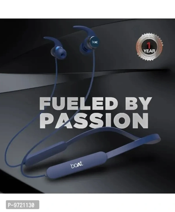 BoAt Rockerz- 255 Bluetooth Neckband with Upto 10 Hours Playback, ASAPtrade; Charge, IPX5, Signature Sound blac