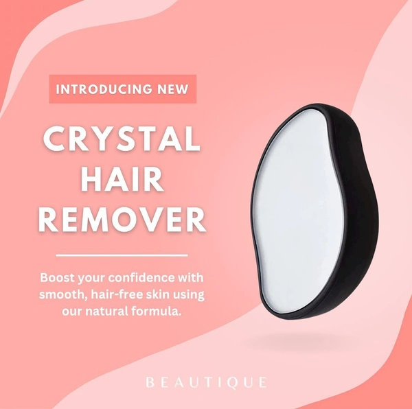 CRYSTAL HAIR REMOVER Crystal Hair Removal For Men And Women UNISEX PRODUCT  - Black