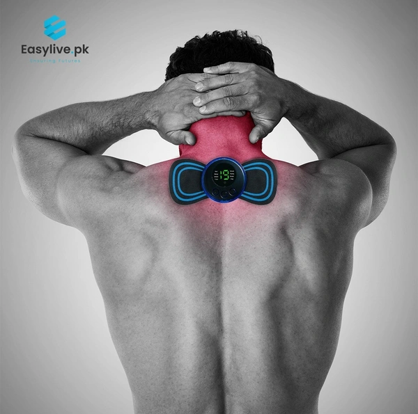 MINI MASSAGER |Powerful Massager With 4 Gear Tech5 - Black