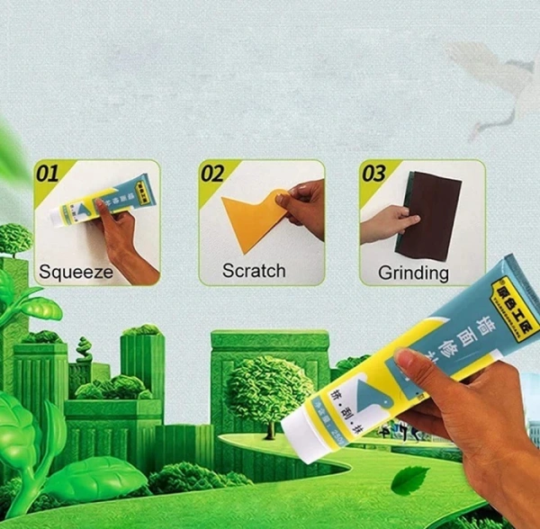 WALL REPAIR PASTE quick Result 500gm