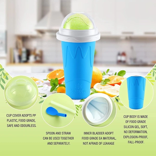 SLUSH MAKER CUP enjoy Slushy Ice Cream In 5 Min 