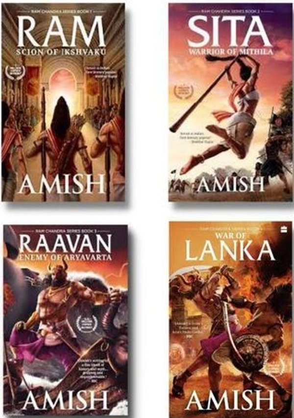 RAM SITA RAAVAN LANKA 4 BOOK SET