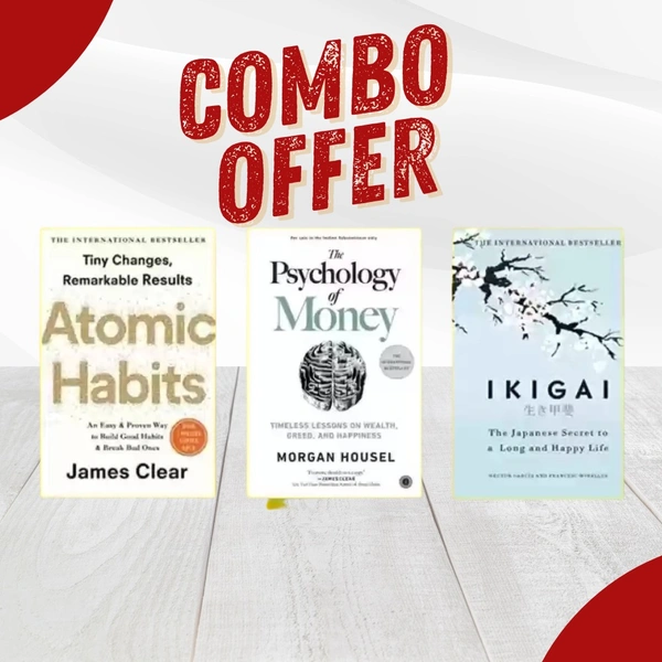 IKIGAI+ATOMIC+PSYLOGY OF MONEY
